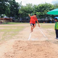กิจกรรมกีฬาสีภายในโรงเรียนบัวเชดวิทยา ประเภทกีฬา กรีฑา 25 สิงหาคม 2566